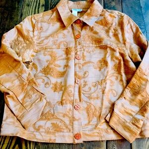 Coldwater Creek embellished blazer